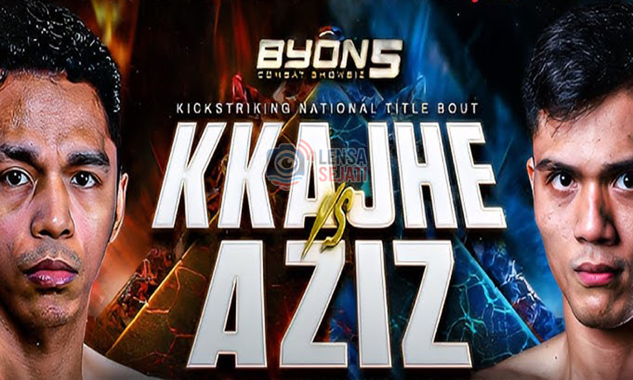 Aziz Calim Berhasil Kalahkan KKajhe di Byon Combat Showbiz 5