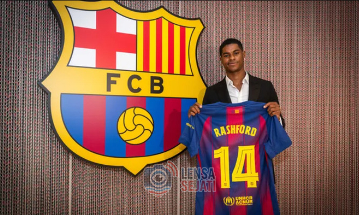 Rashford Pemain Asal Inggris Pertama Yang Gabung di Barcelona